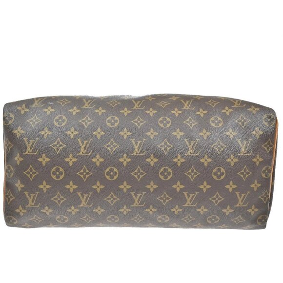 LOUIS VUITTON Speedy 40 Travel Hand Bag Monogram Leather Brown - Picture 5 of 16